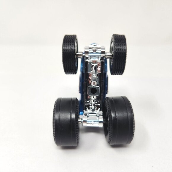 2020 Hot Wheels Monster Trucks 68 Twin Mill Blue 1:64 Twisted Treadz (mt10) - Picture 7 of 7